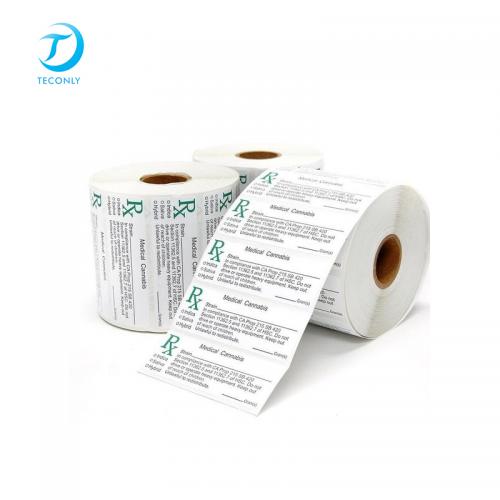 Custom Printed Product Sticker, Waterproof Plastic Round Sticker, Adhesive Paper Round Label Sticker